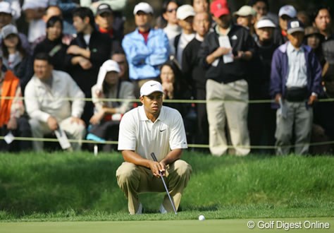 2006年 ダンロップフェニックストーナメント 初日 タイガー・ウッズ