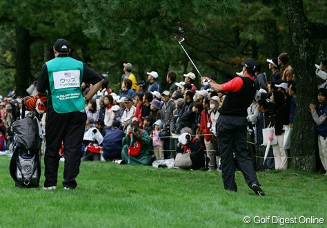 2006年 ダンロップフェニックストーナメント 最終日 タイガー・ウッズ