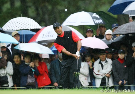 2006年 ダンロップフェニックストーナメント 最終日 タイガー・ウッズ