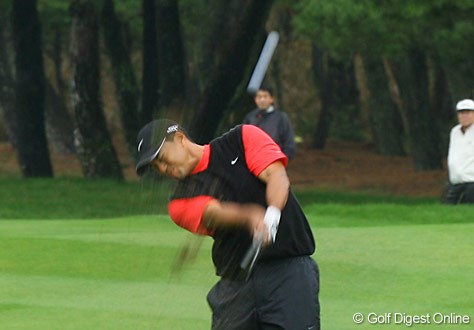 2006年 ダンロップフェニックストーナメント 最終日 タイガー・ウッズ