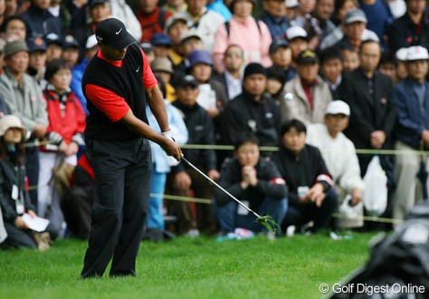 2006年 ダンロップフェニックストーナメント 最終日 タイガー・ウッズ