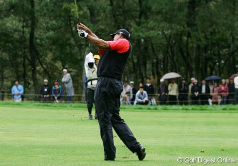 2006年 ダンロップフェニックストーナメント 最終日 タイガー・ウッズ