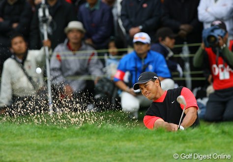 2006年 ダンロップフェニックストーナメント 最終日 タイガー・ウッズ