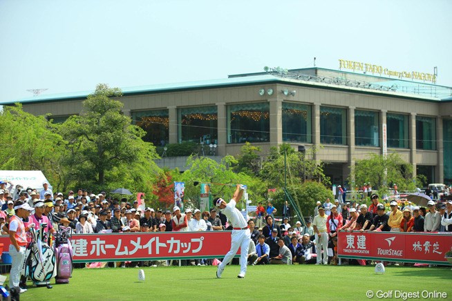 2013年 東建ホームメイトカップ 初日 松山英樹
