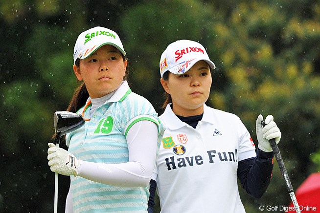 2013年 KKT杯バンテリンレディスオープン 2日目 勝みなみ 井芹美保子
