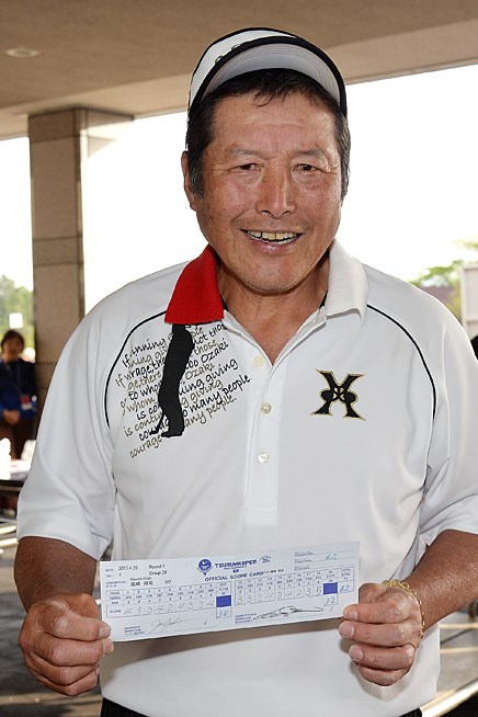2013年 つるやオープンゴルフトーナメント 初日 尾崎将司
