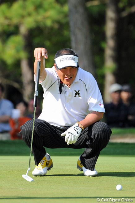 2013年 つるやオープンゴルフトーナメント 初日 尾崎将司