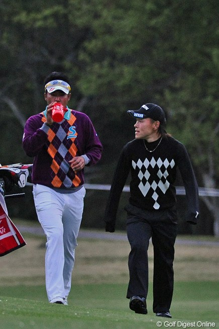 2013年 つるやオープンゴルフトーナメント 2日目 松山英樹 藤本佳則