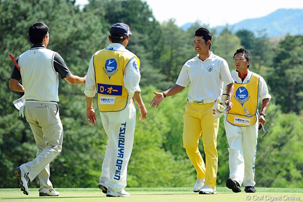 2013年 つるやオープンゴルフトーナメント 最終日 松山英樹 デビッド・オーとの熾烈なデットヒートを制した松山英樹