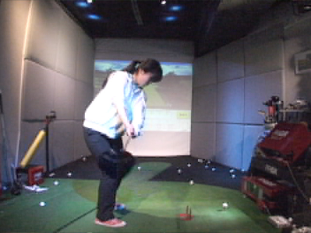 ゴルフ部Sさんハーフバック受講後 