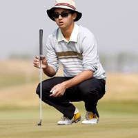 近年、ゴルフ界を賑わせている中国出身のジュニアたち。今週は16歳のドウ・ゼチェンが11位タイ発進（Lintao Zhang /Getty Images） 2013年 ボルボ中国オープン 初日 ドウ・ゼチェン