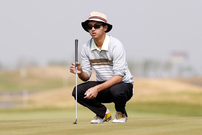 近年、ゴルフ界を賑わせている中国出身のジュニアたち。今週は16歳のドウ・ゼチェンが11位タイ発進（Lintao Zhang /Getty Images） 2013年 ボルボ中国オープン 初日 ドウ・ゼチェン