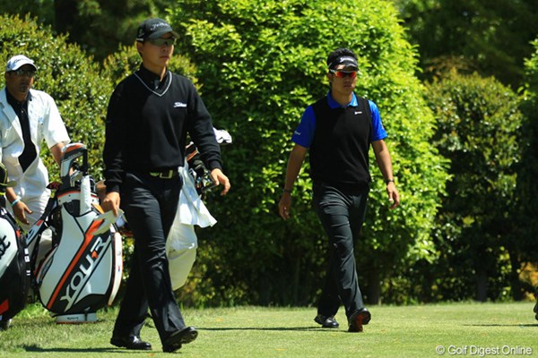 2013年 中日クラウンズ 2日目 川村昌弘 松山英樹 間違いなく将来のゴルフ界を背負って立つ2人です。2人とも玄人好みのゴルフが魅力的です。