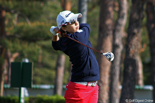 宮里美香は今季国内2戦目 米ツアー不振も「前向きです」