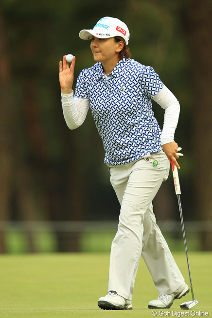 【2日目】4位タイ浮上の茂木宏美 「メジャータイトルを獲りたい」