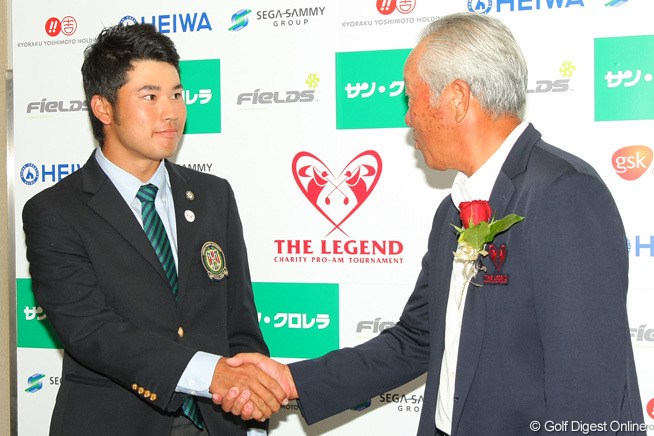 2013年 ザ・レジェンド・チャリティプロアマトーナメント 青木功 松山英樹