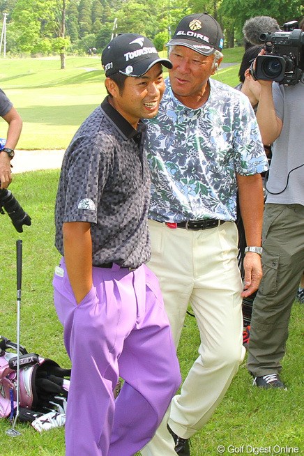 2013年 ザ・レジェンド・チャリティプロアマトーナメント 最終日 池田勇太 青木功
