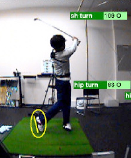 golftec 美しいフィニッシュで引っかけ＆プッシュを改善！ 4-1