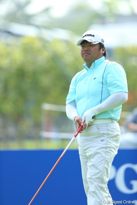 2013年 日本プロゴルフ選手権大会 日清カップヌードル杯 初日 佐藤えいち