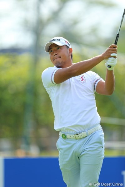 2013年 日本プロゴルフ選手権大会 日清カップヌードル杯 初日 小平智 松山英樹らと並ぶ首位に1打差の2位タイでスタートした小平智。
