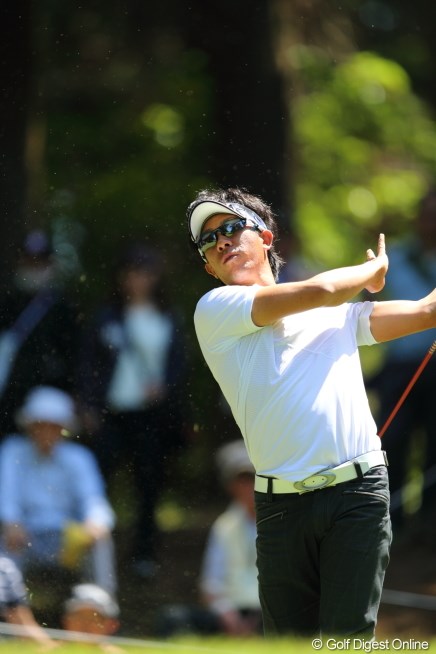 2013年 日本プロゴルフ選手権大会 日清カップヌードル杯 2日目 上井邦浩