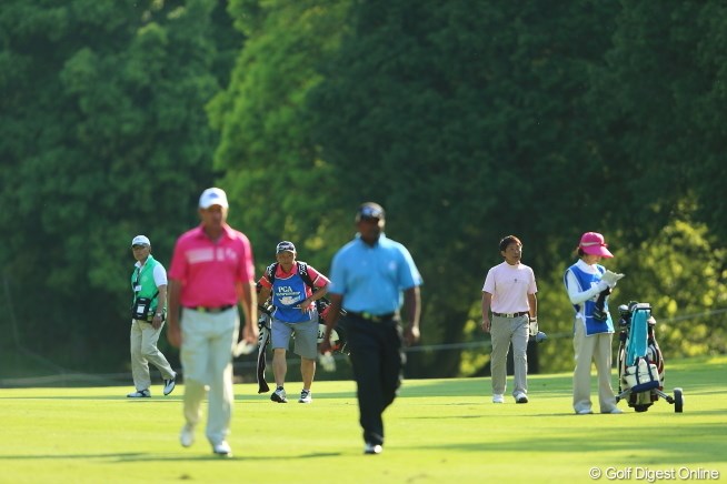 2013年 日本プロゴルフ選手権大会 日清カップヌードル杯 2日目 新田充