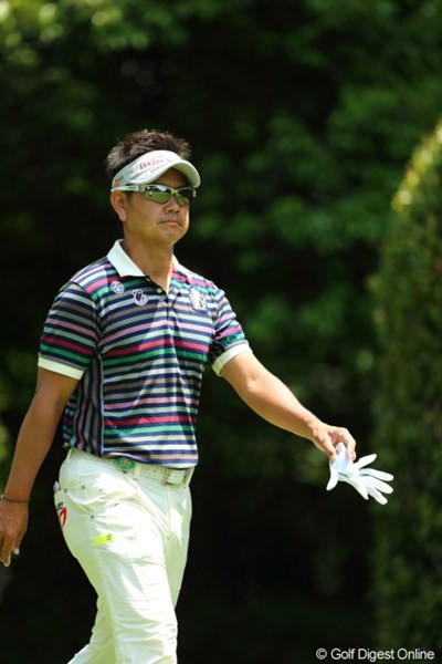 2013年 日本プロゴルフ選手権大会 日清カップヌードル杯 3日目 藤田寛之 ショットへの不安を払拭中・・・藤田寛之が上位進出を果たした。
