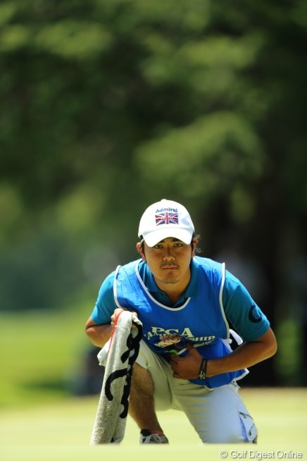 2013年 日本プロゴルフ選手権大会 日清カップヌードル杯 最終日 小平智のキャディ