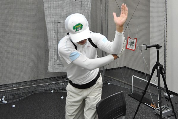 golftec ダウンスイングの懐を徹底確保！ 5-1