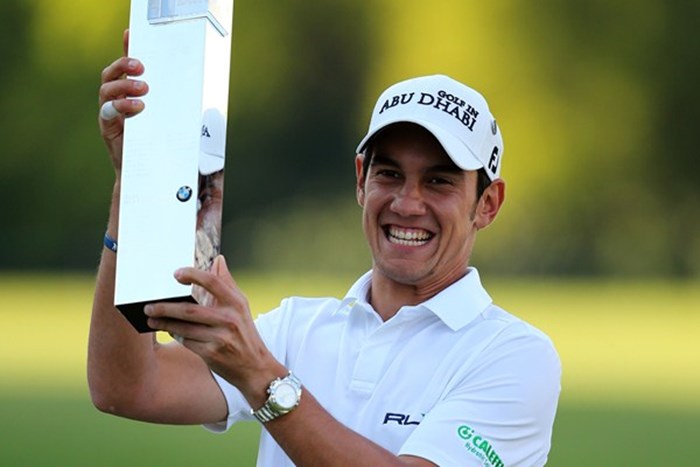 プレーオフの末に4度目のツアー優勝を果たしたマッテオ・マナッセロ（Getty Images） 2013年 BMW PGA選手権 最終日 マッテオ・マナッセロ
