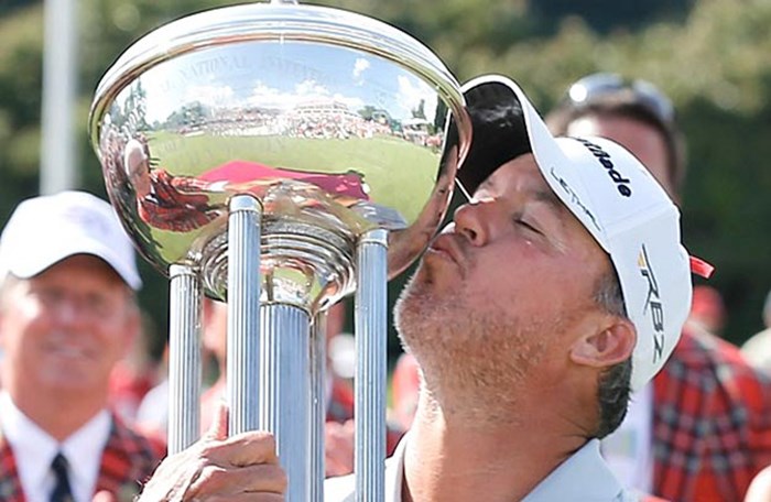 5年ぶりのツアー優勝を掴んだブー・ウィークリー（写真／PGATOUR） 2013年 クラウンプラザインビテーショナル 最終日 ブー・ウィークリー