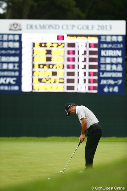 2013年 ダイヤモンドカップゴルフ 初日 鈴木亨