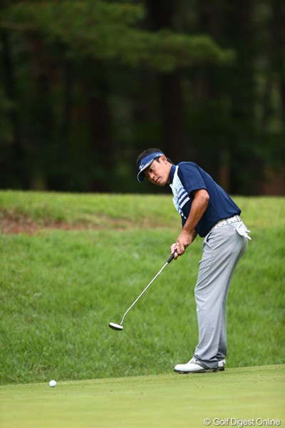 2013年 ダイヤモンドカップゴルフ 初日 上田諭尉 「全米オープン」出場も決めました。3アンダー7位タイ
