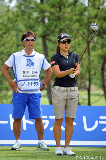 2013年 リゾートトラストレディス 初日 藤本麻子