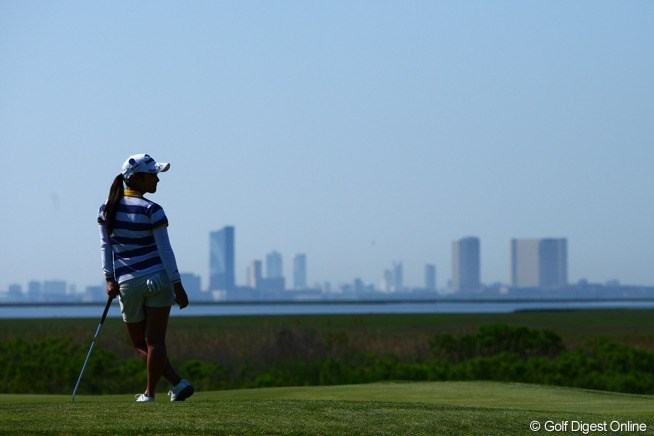 2013年 ショップライトLPGAクラシック 初日 宮里藍