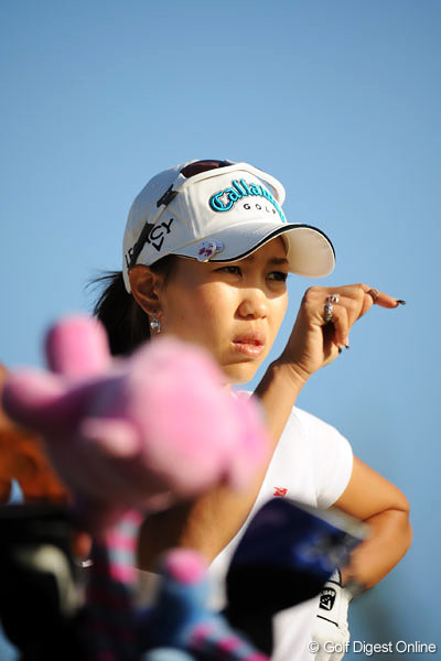 桃子、米デビュー初戦から最終組でアニカと対決！