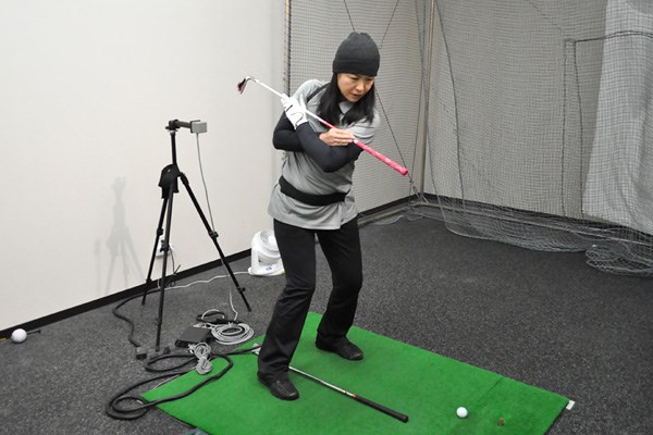 golftec 理想のトップは逆「K」 2-2