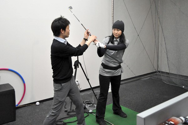 golftec 理想のトップは逆「K」 4-1