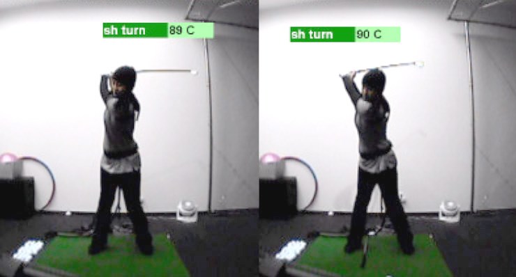 golftec 理想のトップは逆「K」 6-1