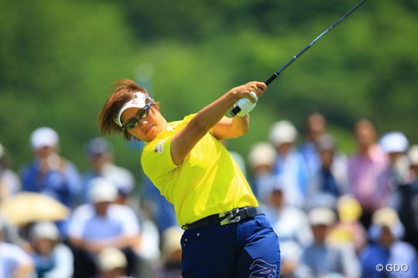 2013年 ヨネックスレディスゴルフトーナメント 2日目 福田裕子 混戦ながら、ツアー初優勝のチャンスを掴んで最終日を迎える福田裕子