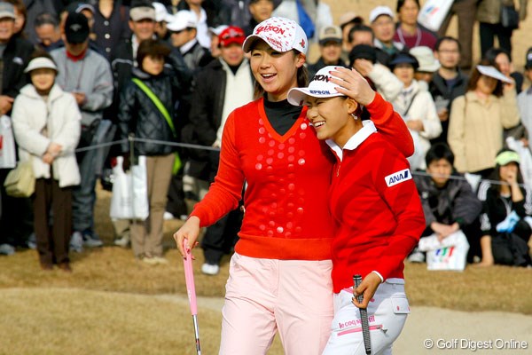 古閑美保＆横峯さくら