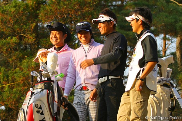 片山晋呉、石川遼、矢野東