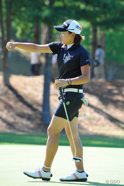 2013年 サントリーレディスオープンゴルフトーナメント 初日 成田美寿々