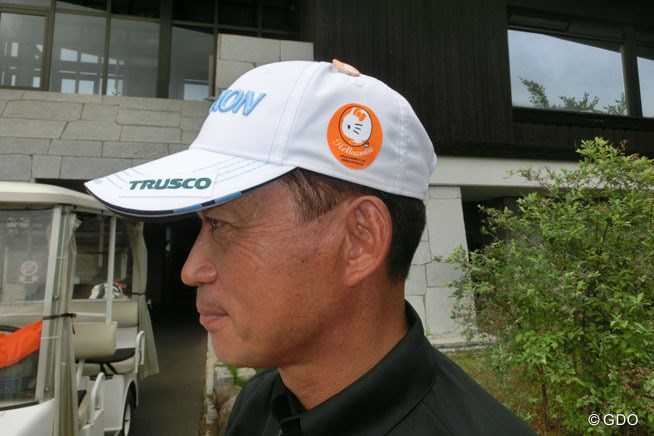 キャップにも横顔キティのワッペン付き 植田浩史 スターツシニア フォトギャラリー Gdo