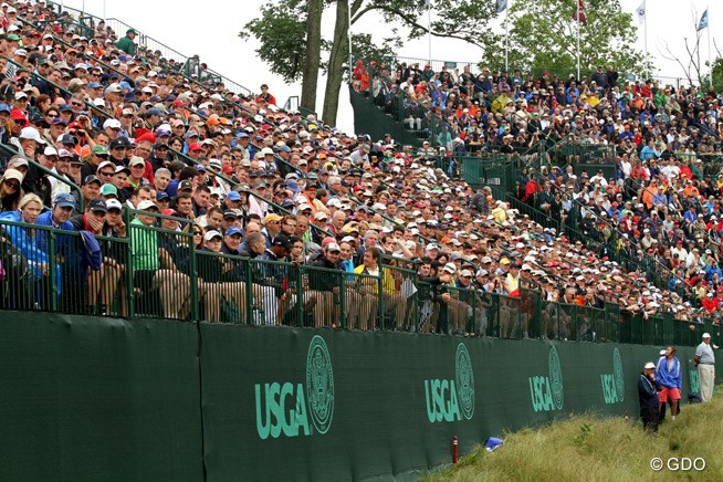 2013年 全米オープン 初日 ギャラリー