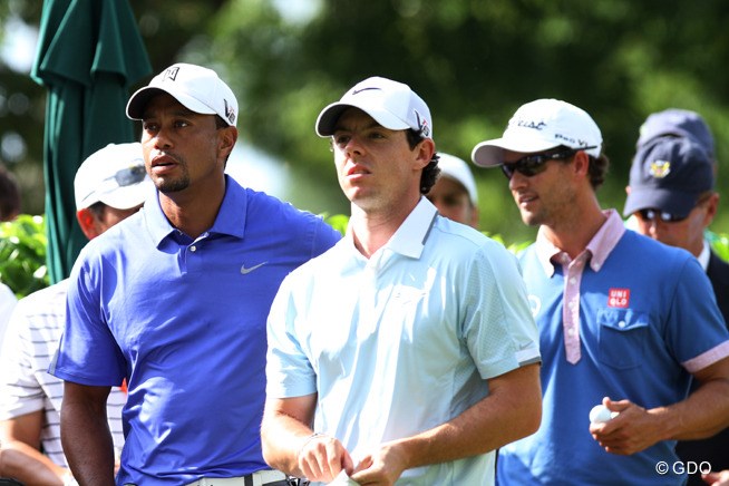 2013年 全米オープン 初日 ワールドランク上位3人