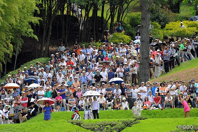 ギャラリー／サントリーレディスオープン最終日