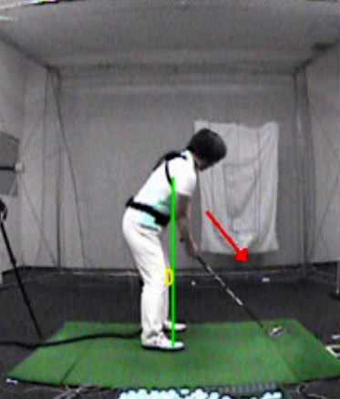 golftec LからLでヘッドの移動距離をアップ！ 2-1