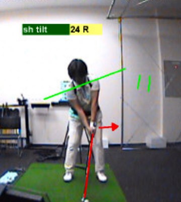 golftec LからLでヘッドの移動距離をアップ！ 2-2