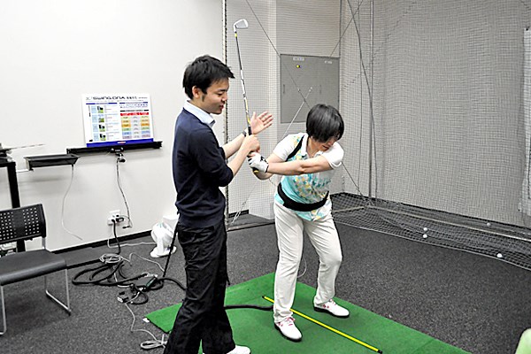 golftec LからLでヘッドの移動距離をアップ！ 4-1